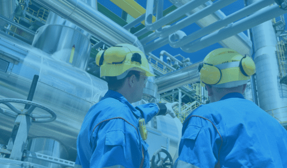 inspecting industrial equipment