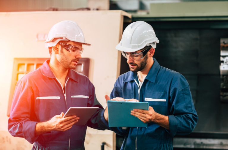 industrial maintenance workers