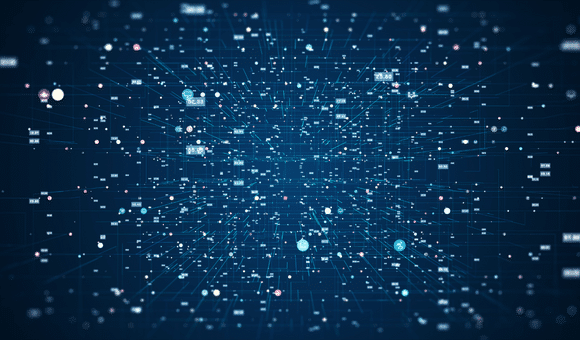 data abstract image